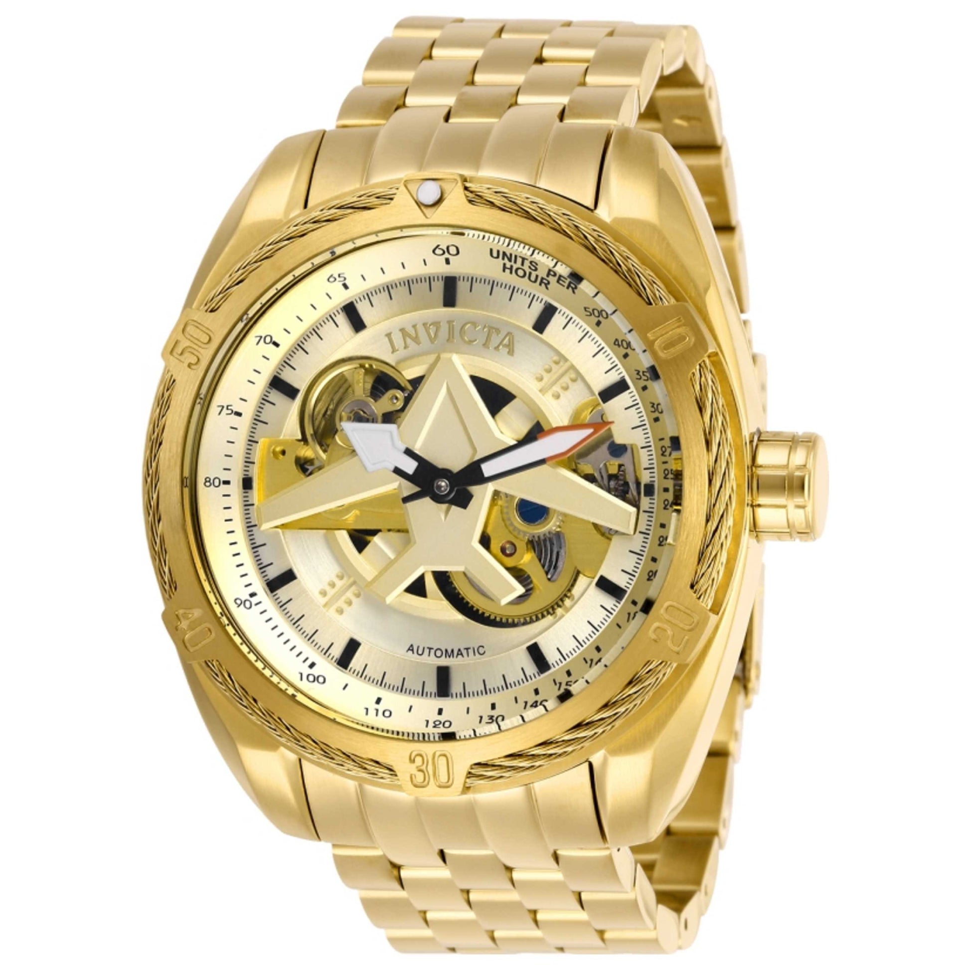 Front view of Invicta Aviator Men's Automatic Watch 28211