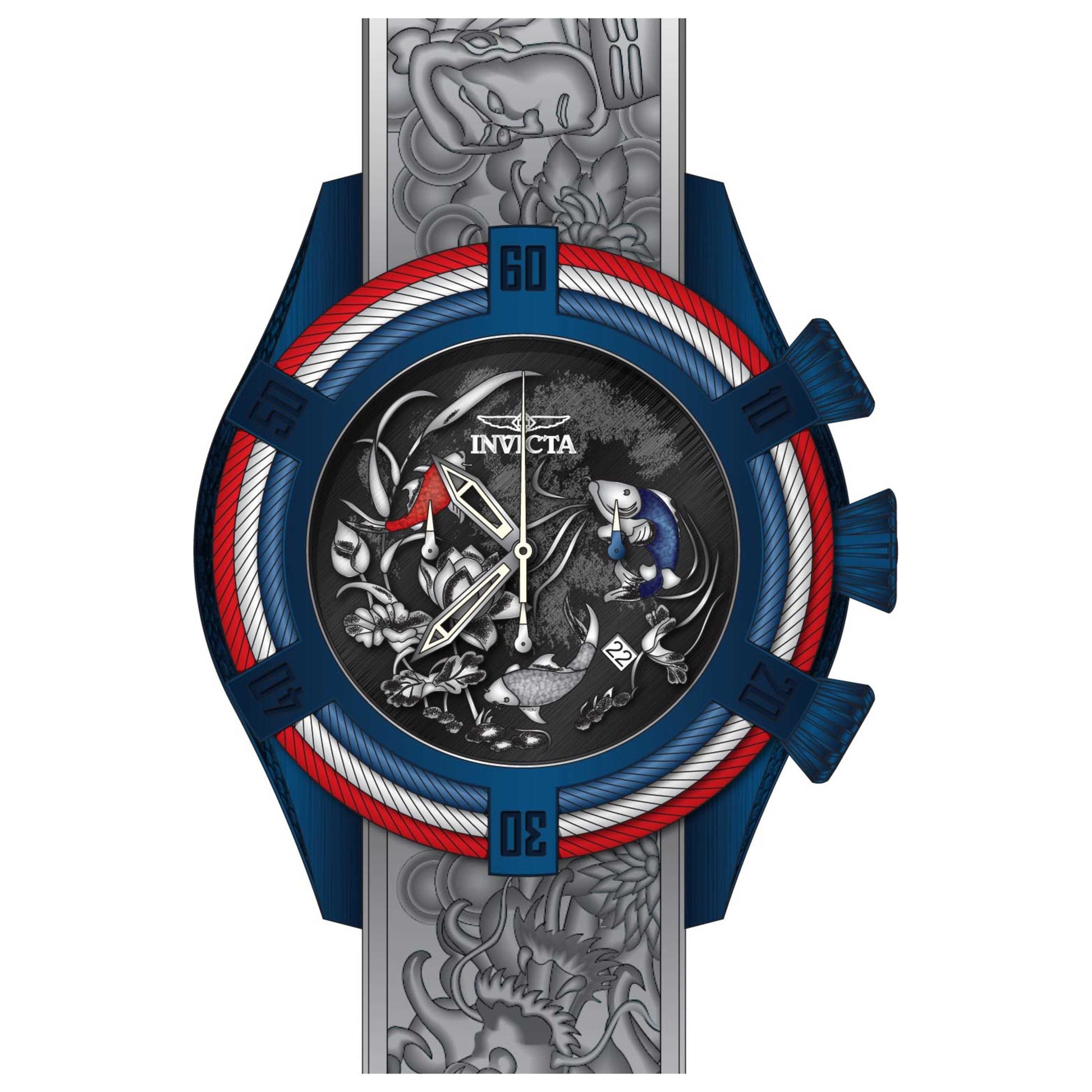 Front view of Invicta Bolt Men's Quartz Watch 28219