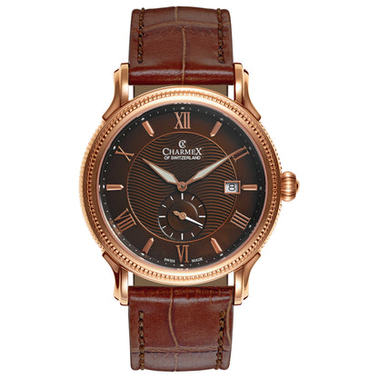 Front view of Charmex La Rochelle Men's Swiss Quartz (Battery-Powered) Watch 2822