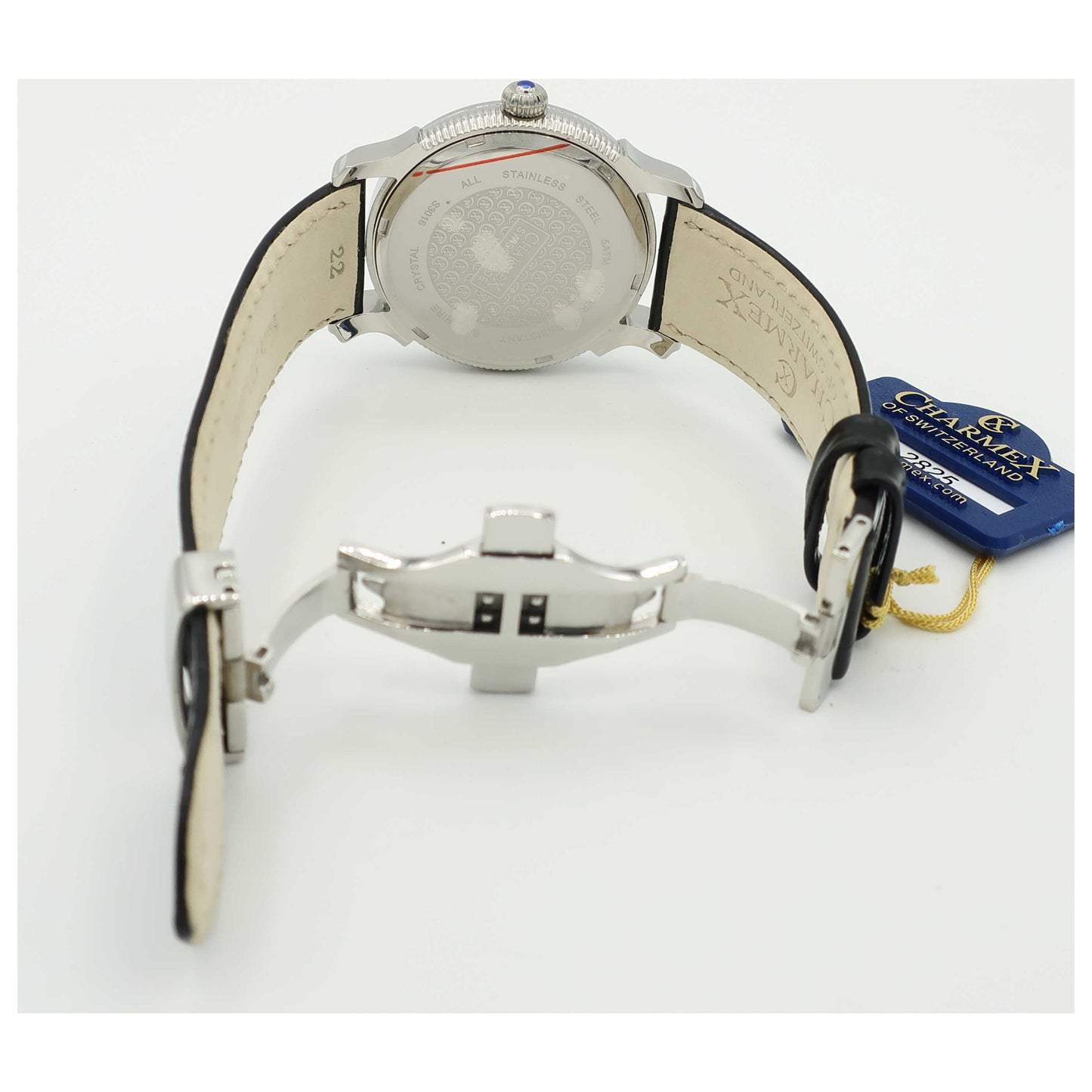 Charmex La Rochelle Men's Swiss Quartz (Battery-Powered) Watch 2825-SD - Image #7