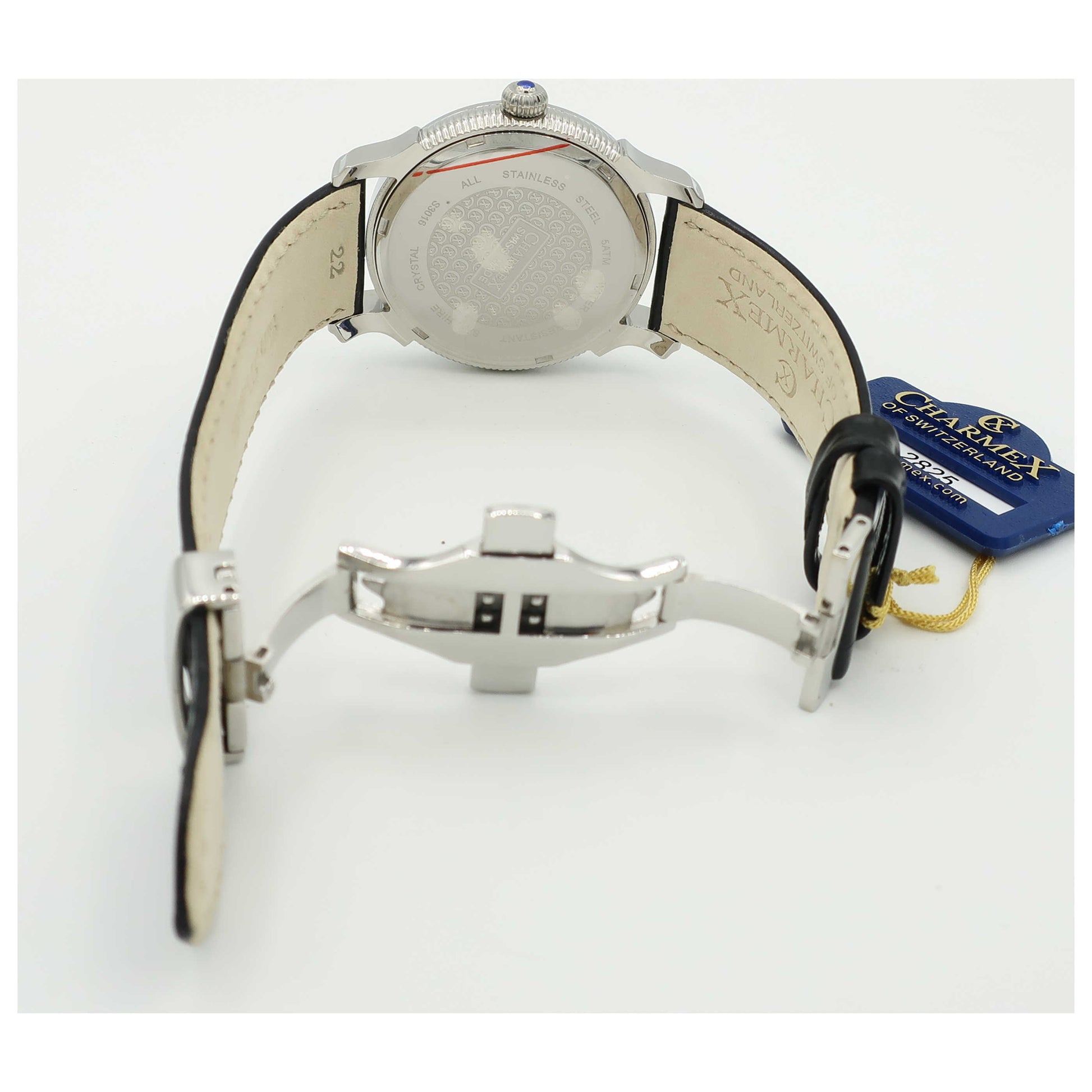 Charmex La Rochelle Men's Swiss Quartz (Battery-Powered) Watch 2825-SD - Image #7