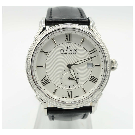 Front view of Charmex La Rochelle Men's Swiss Quartz (Battery-Powered) Watch 2825-SD