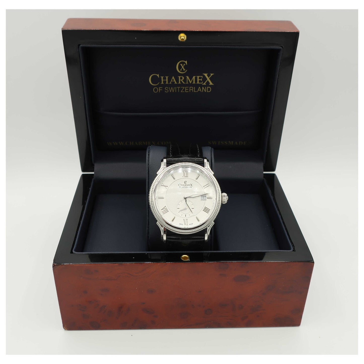 Charmex La Rochelle Men's Swiss Quartz (Battery-Powered) Watch 2825-SD - Image #6