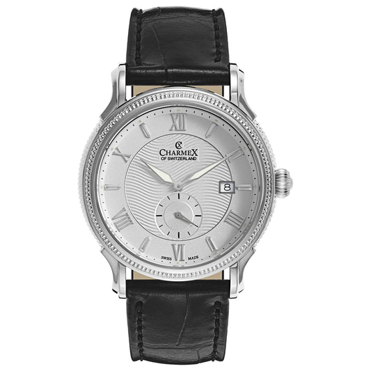 Front view of Charmex La Rochelle Men's Swiss Quartz (Battery-Powered) Watch 2825