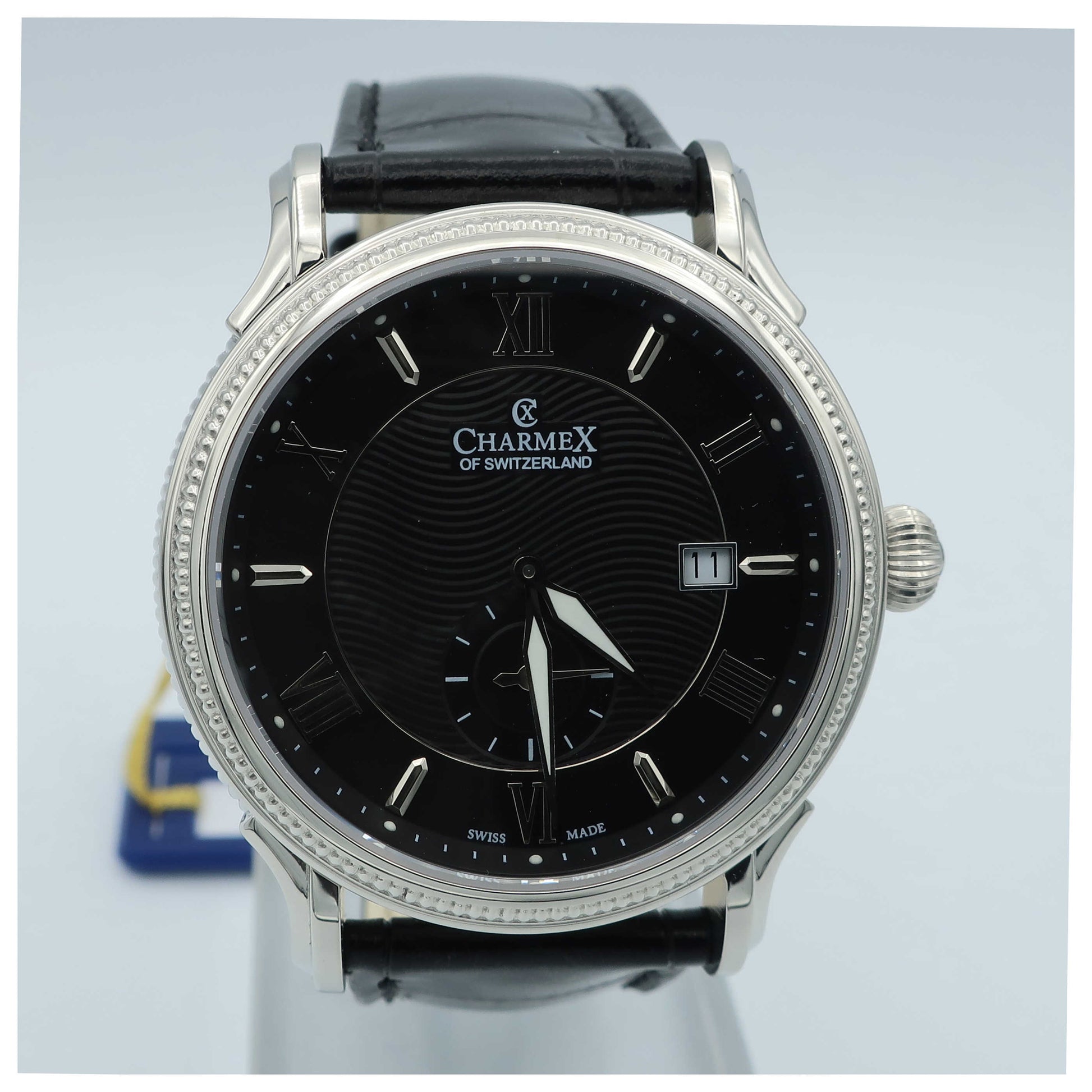 Front view of Charmex La Rochelle Men's Swiss Quartz (Battery-Powered) Watch 2826-SD