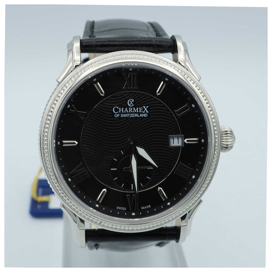 Front view of Charmex La Rochelle Men's Swiss Quartz (Battery-Powered) Watch 2826-SD