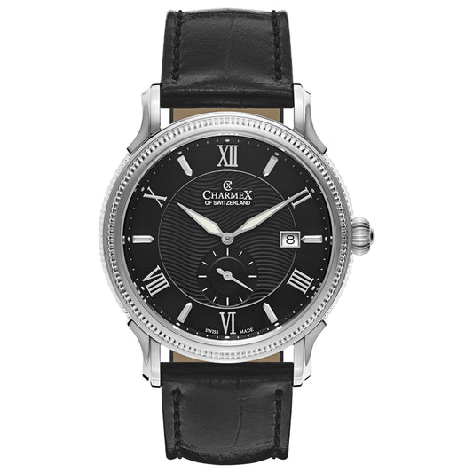 Front view of Charmex La Rochelle Men's Swiss Quartz (Battery-Powered) Watch 2826