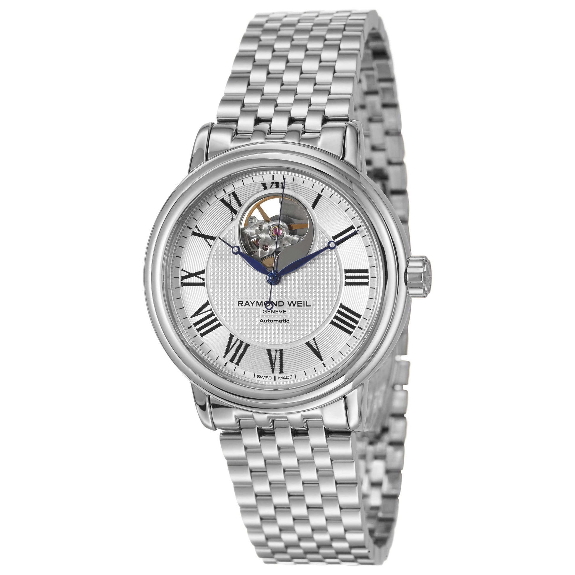 Front view of Raymond Weil Maestro Men's Automatic Watch 2827-ST-00659