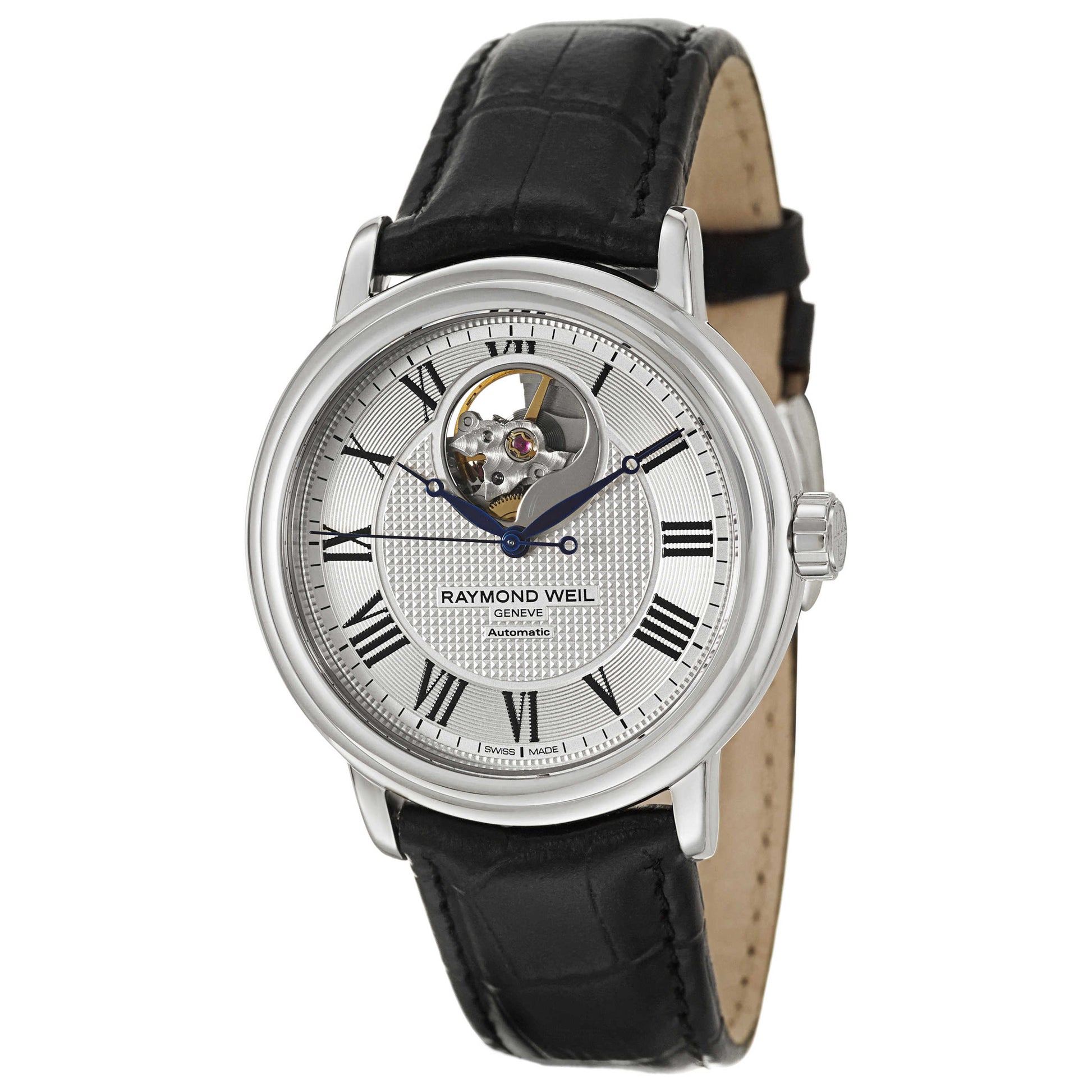 Front view of Raymond Weil Maestro Men's Automatic Watch 2827-STC-00659