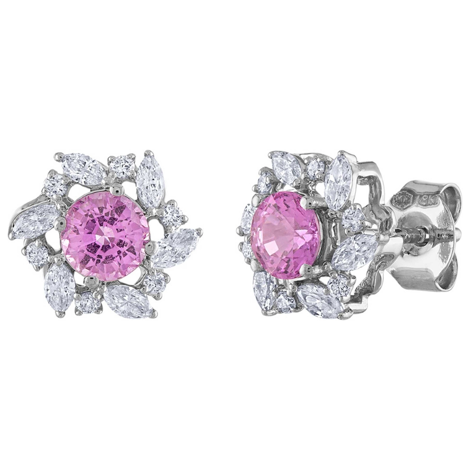 Tresorra Fashion Women's Earrings 283-WG-PS - Image #2