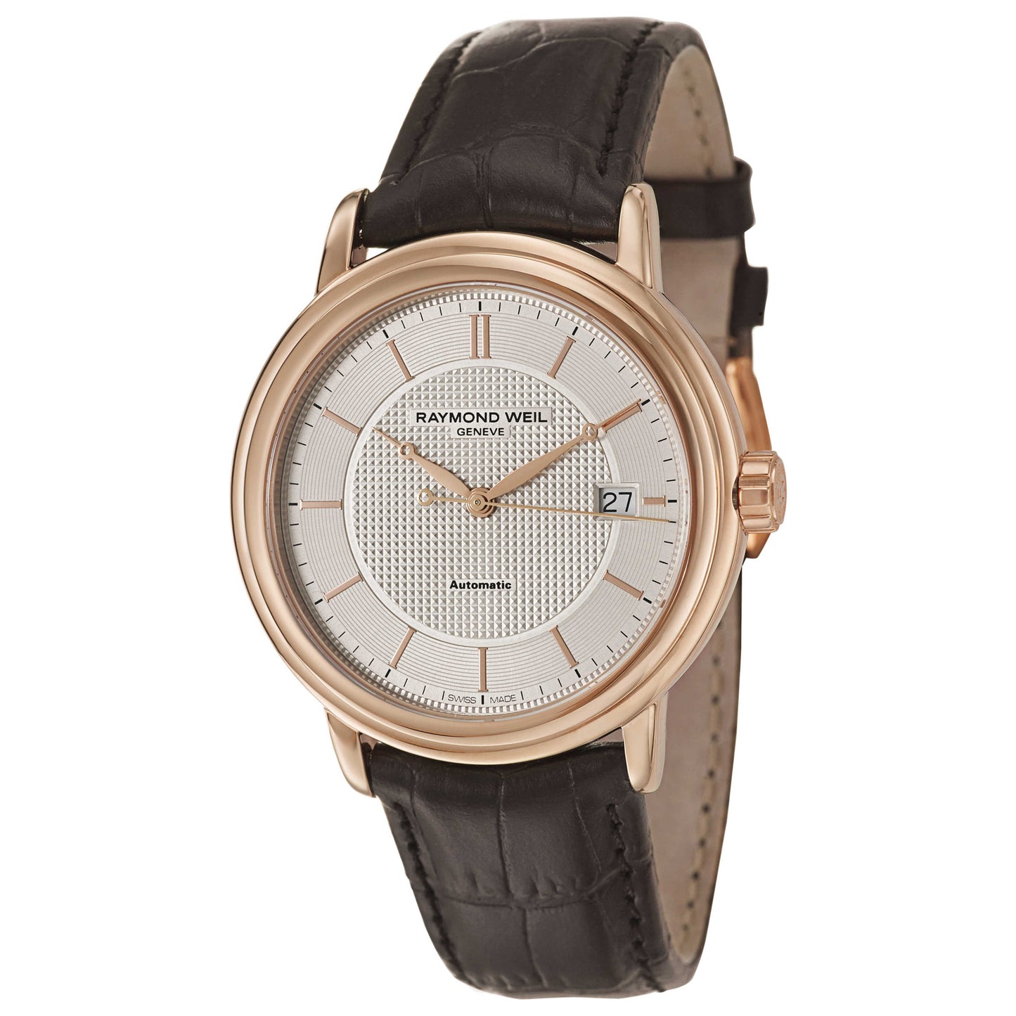 Front view of Raymond Weil Maestro Men's Automatic Watch 2837-PC5-65001