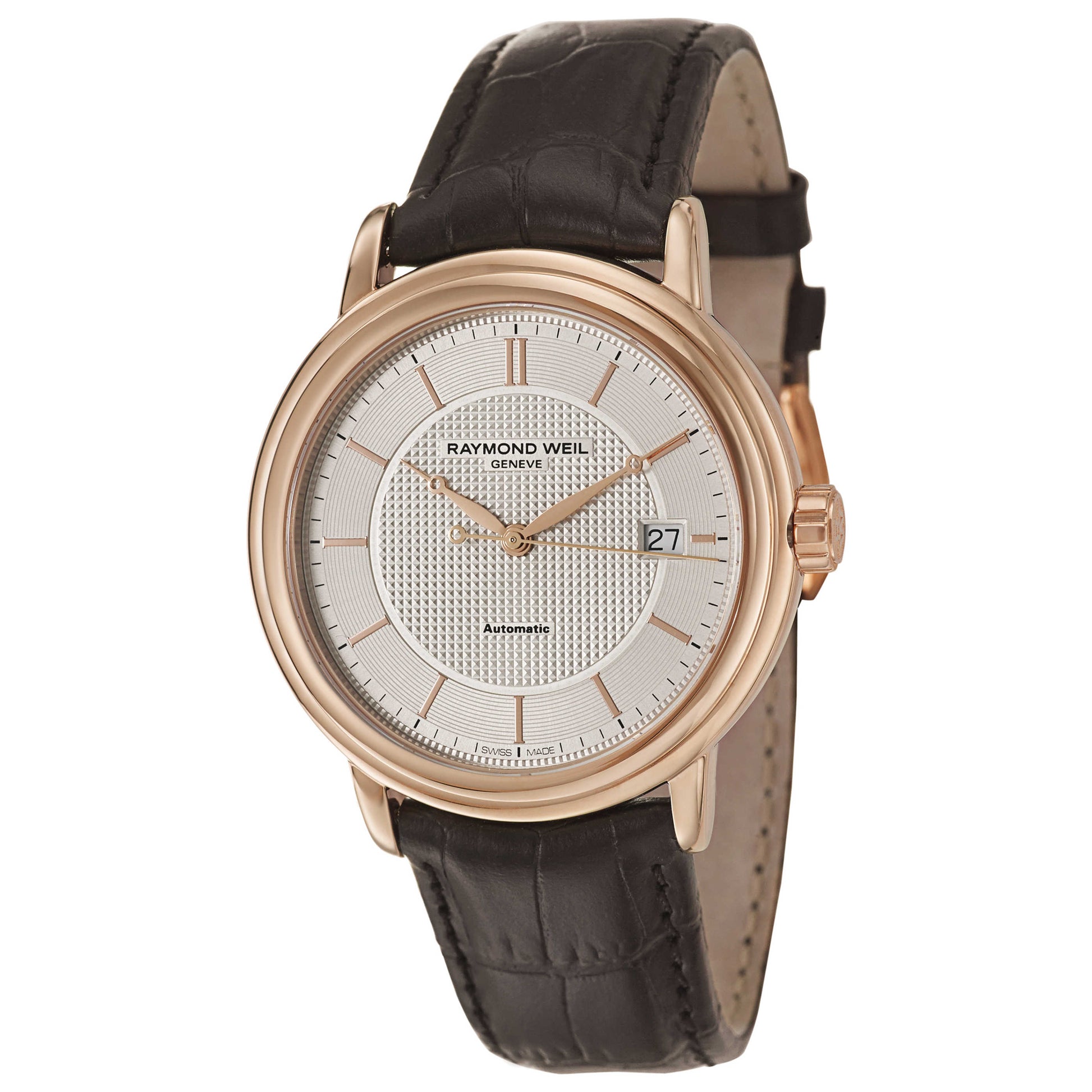 Front view of Raymond Weil Maestro Men's Automatic Watch 2837-PC5-65001
