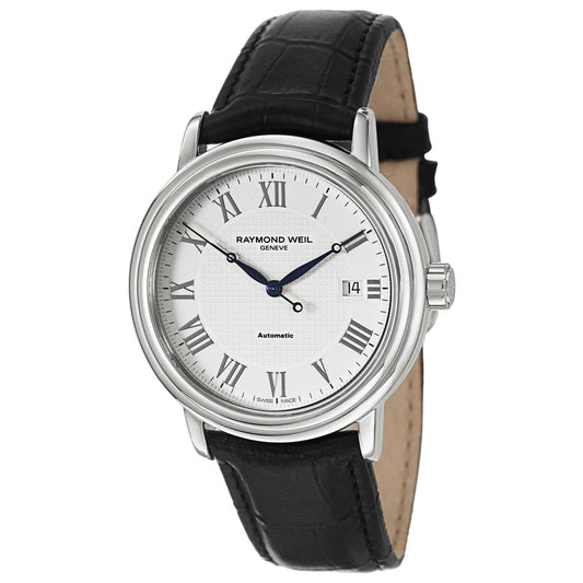 Front view of Raymond Weil Maestro Men's Automatic Watch 2837-STC-00308