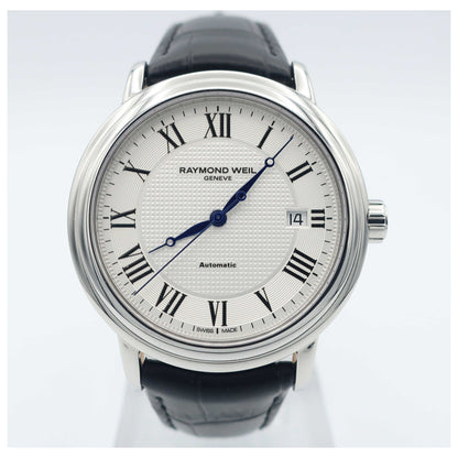 Front view of Raymond Weil Maestro Men's Automatic Watch 2837-STC-00659-SD
