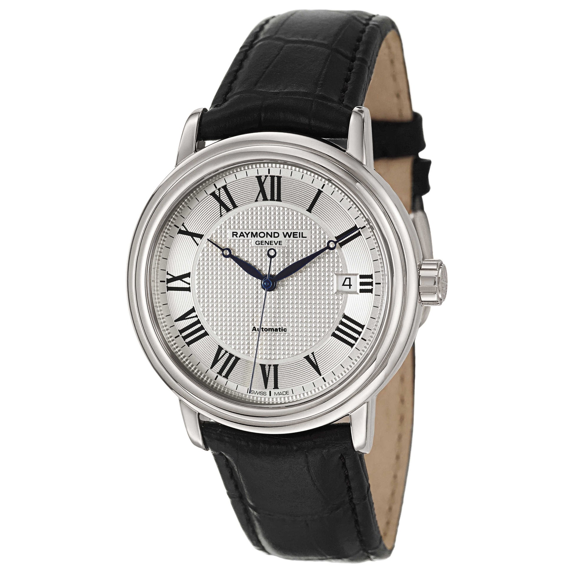 Front view of Raymond Weil Maestro Men's Automatic Watch 2837-STC-00659