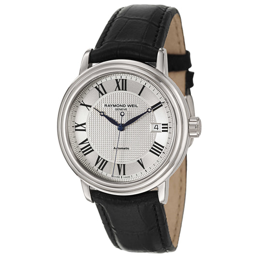 Front view of Raymond Weil Maestro Men's Automatic Watch 2837-STC-00659
