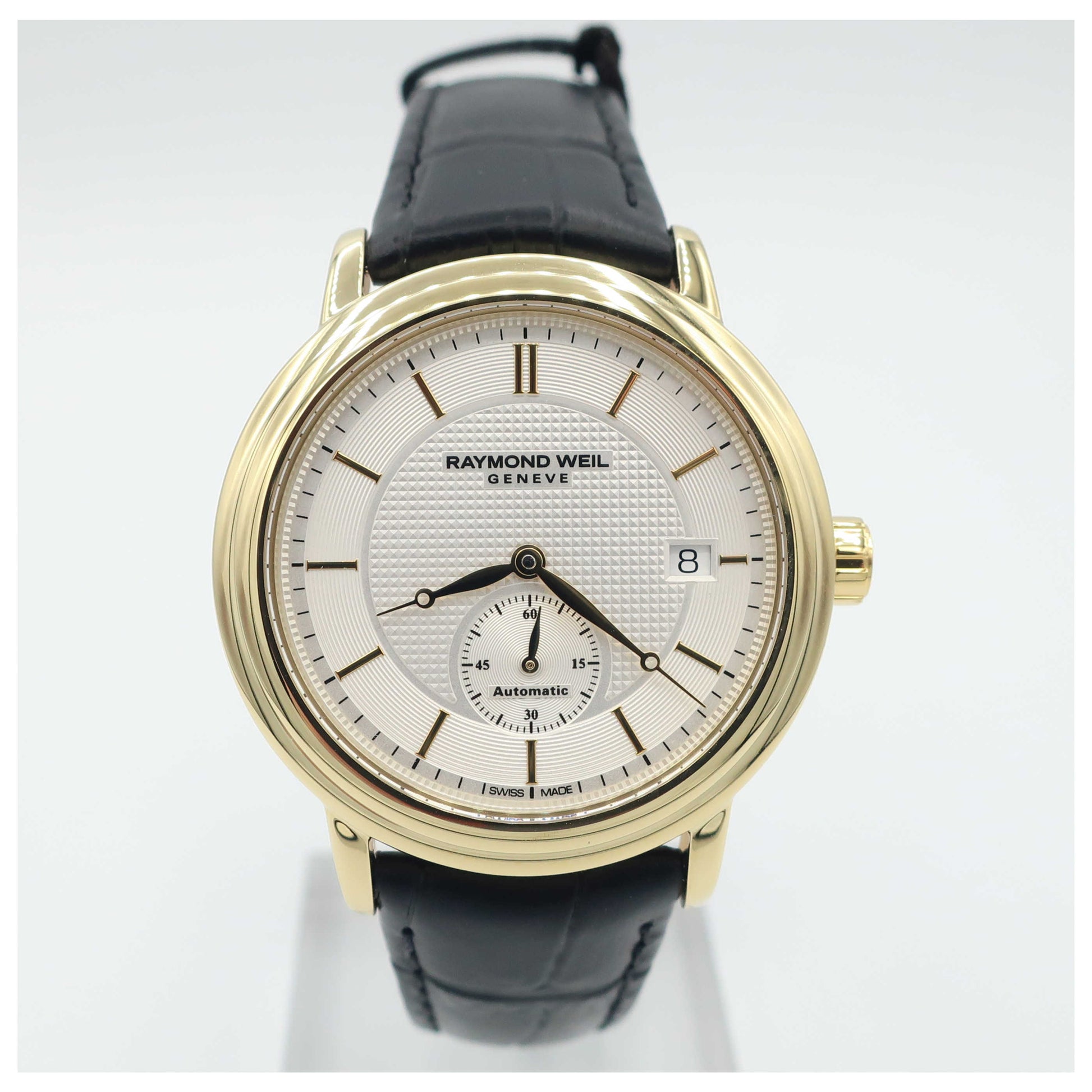 Front view of Raymond Weil Maestro Men's Automatic Watch 2838-PC-65001-SD