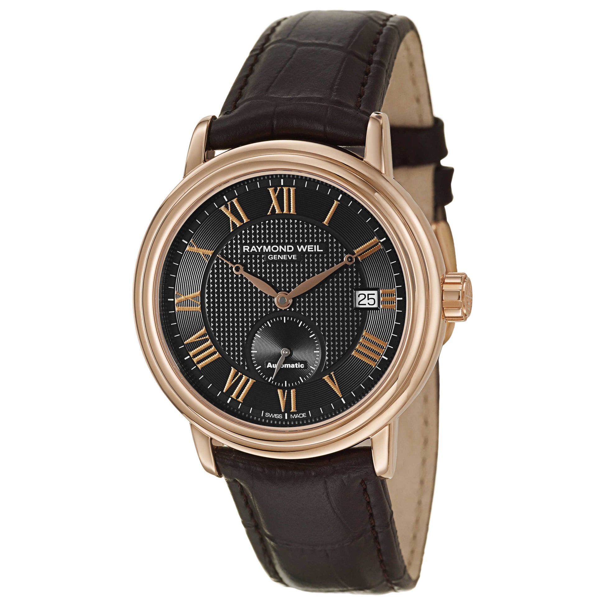 Front view of Raymond Weil Maestro Men's Automatic Watch 2838-PC5-00209