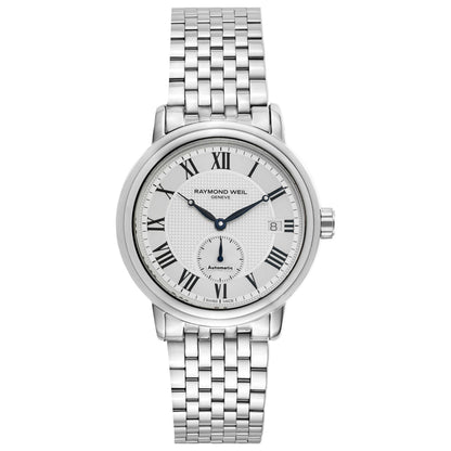 Front view of Raymond Weil Maestro Men's Automatic Watch 2838-ST-00659