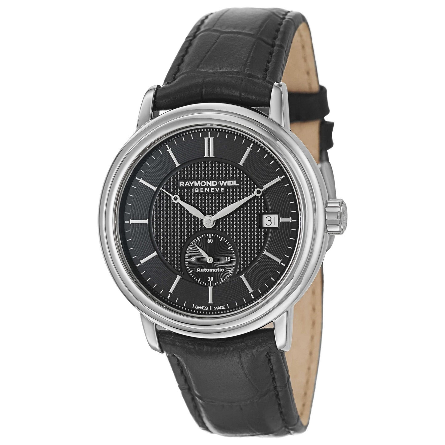 Front view of Raymond Weil Maestro Men's Automatic Watch 2838-STC-20001