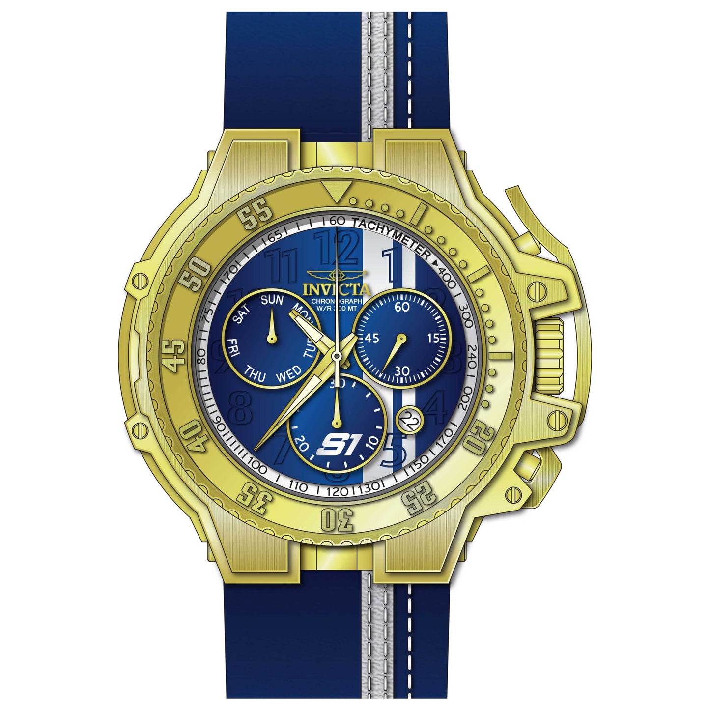 Front view of Invicta S1 Rally Men's Quartz Watch 28396