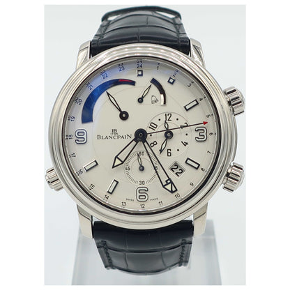 Front view of Blancpain Leman Men's Automatic Watch 2841-1542-53B-SD