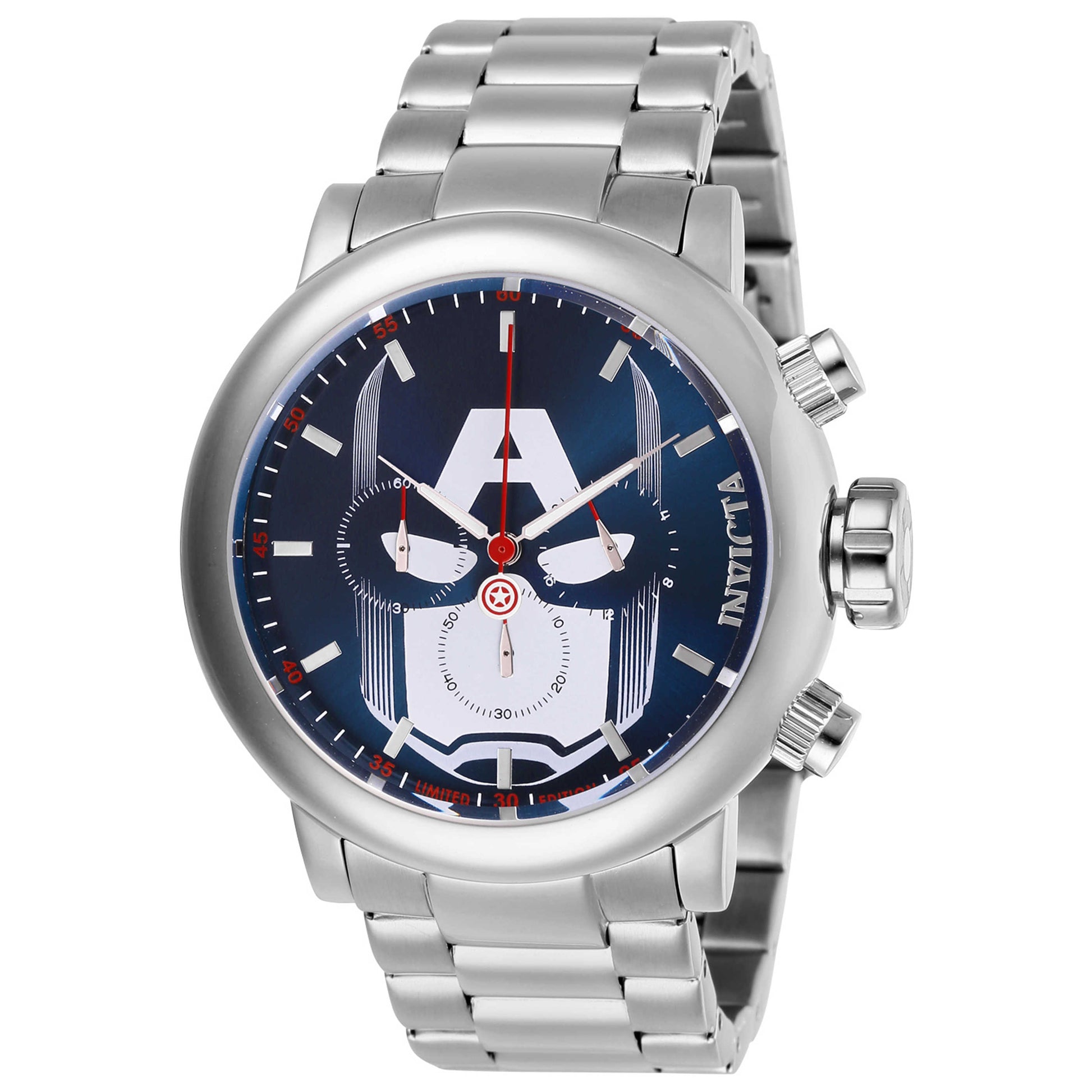 Front view of Invicta Marvel Men's Quartz Watch 28424