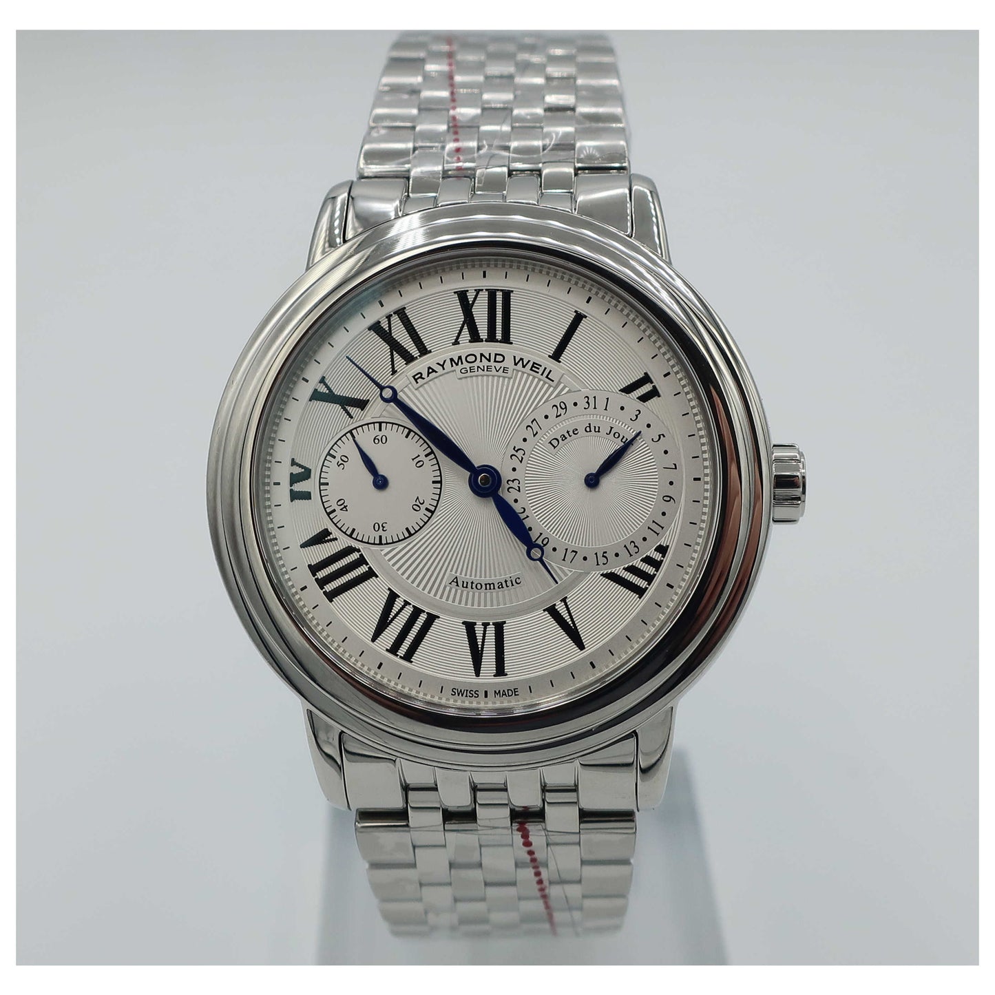 Front view of Raymond Weil Maestro Men's Automatic Watch 2846-ST-00659-SD