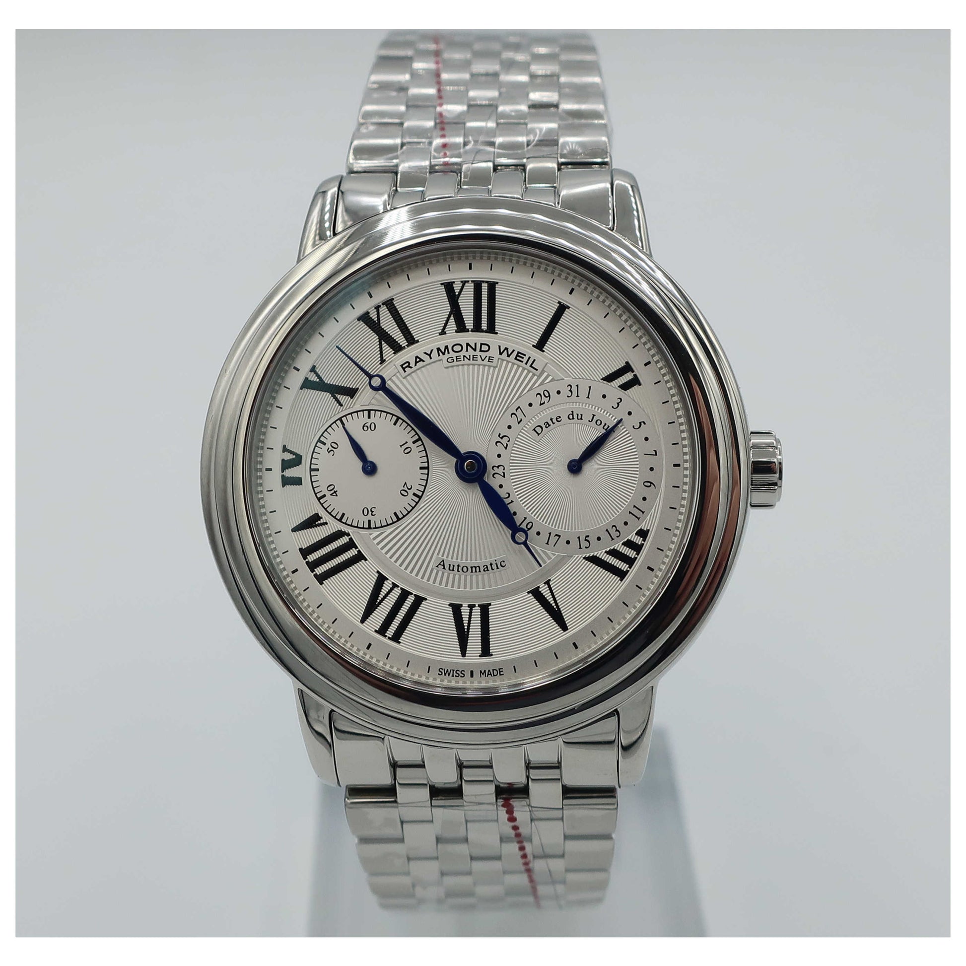 Front view of Raymond Weil Maestro Men's Automatic Watch 2846-ST-00659-SD