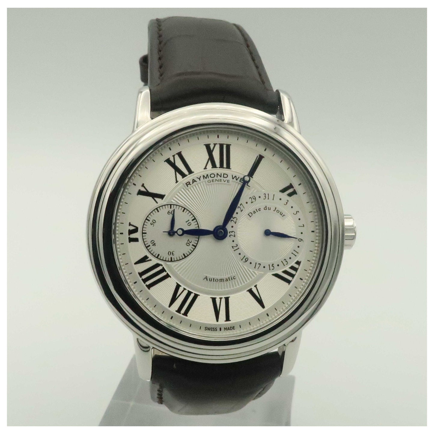 Front view of Raymond Weil Maestro Men's Automatic Watch 2846-STC-00659-SDV