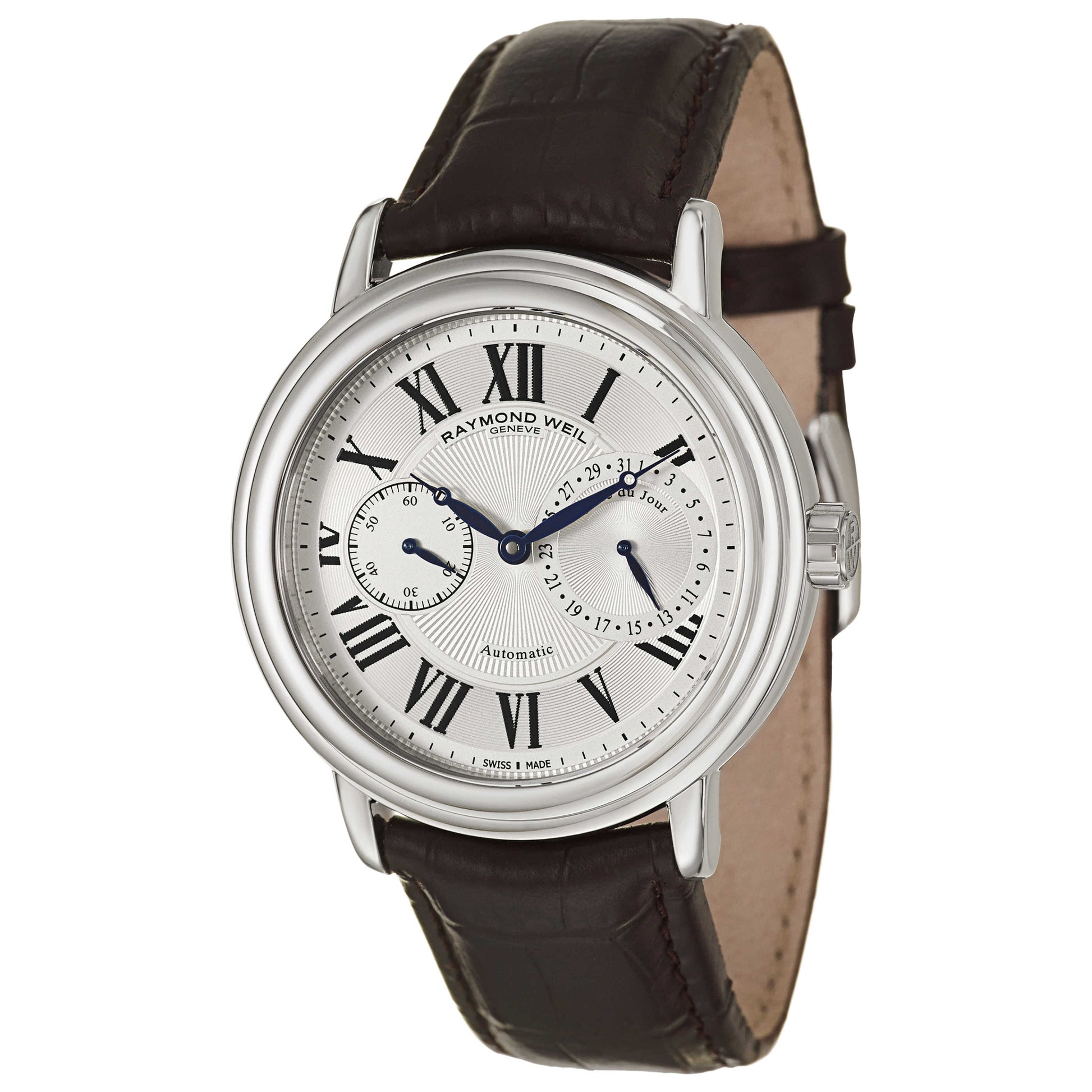 Front view of Raymond Weil Maestro Men's Automatic Watch 2846-STC-00659