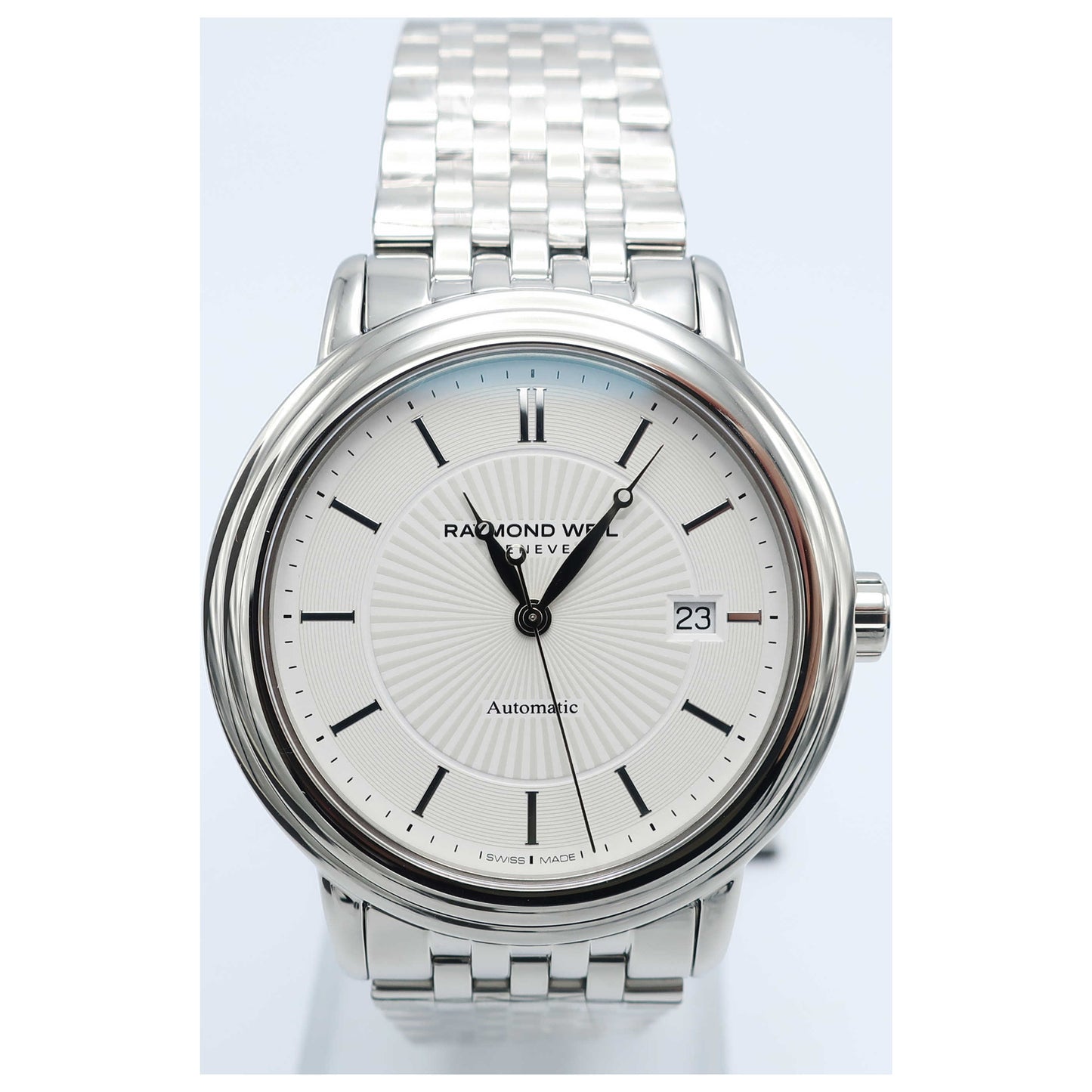 Front view of Raymond Weil Maestro Men's Automatic Watch 2847-ST-30001-SD