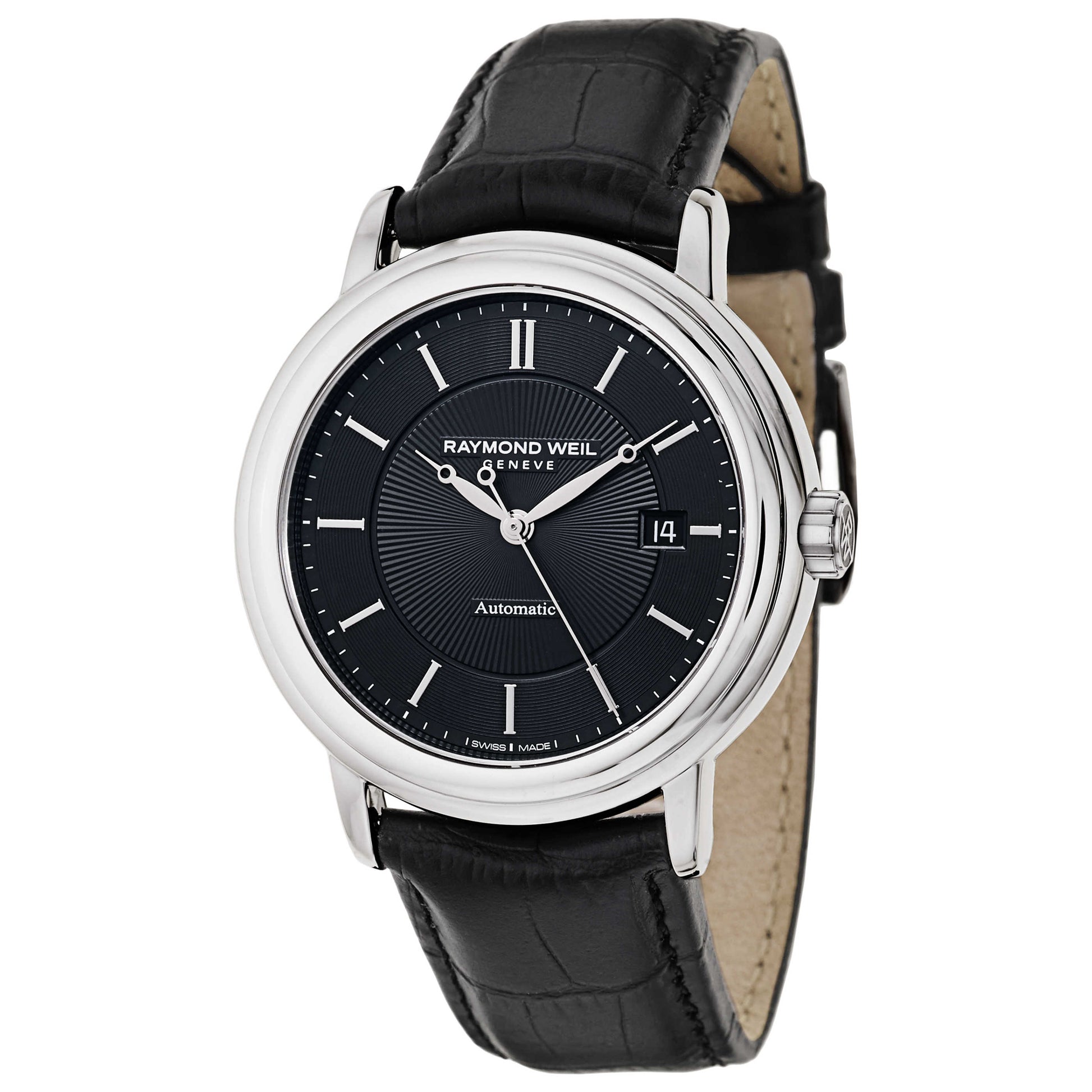 Front view of Raymond Weil Maestro Men's Automatic Watch 2847-STC-20001