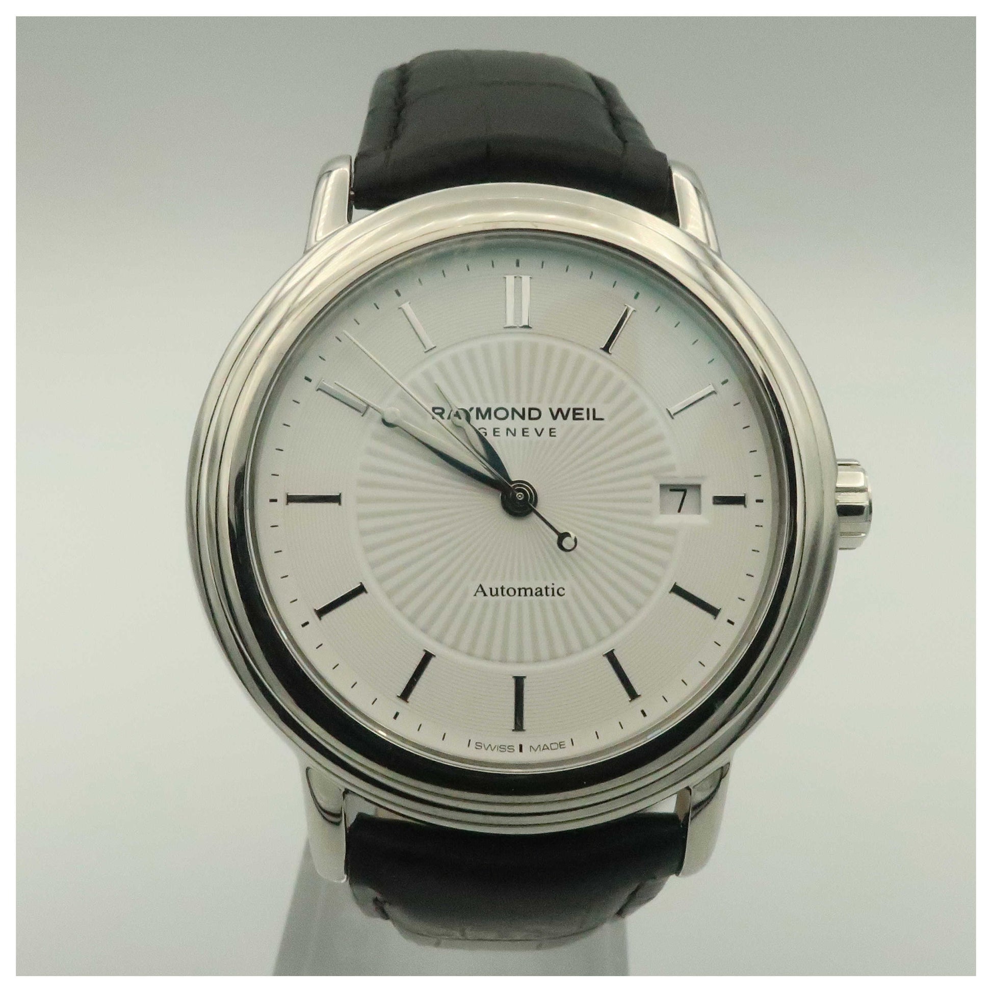 Front view of Raymond Weil Maestro Men's Automatic Watch 2847-STC-30001-SD