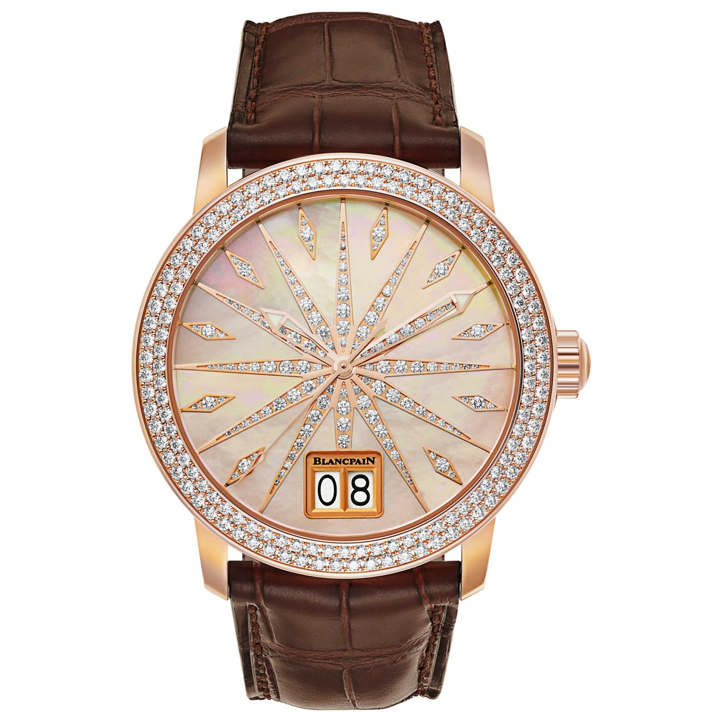 Front view of Blancpain Women Women's Automatic Watch 2850-3754-55B