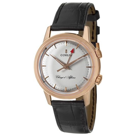 Front view of Corum Vintage Men's Manual-Wind Watch 286-253-55-0001-BA57