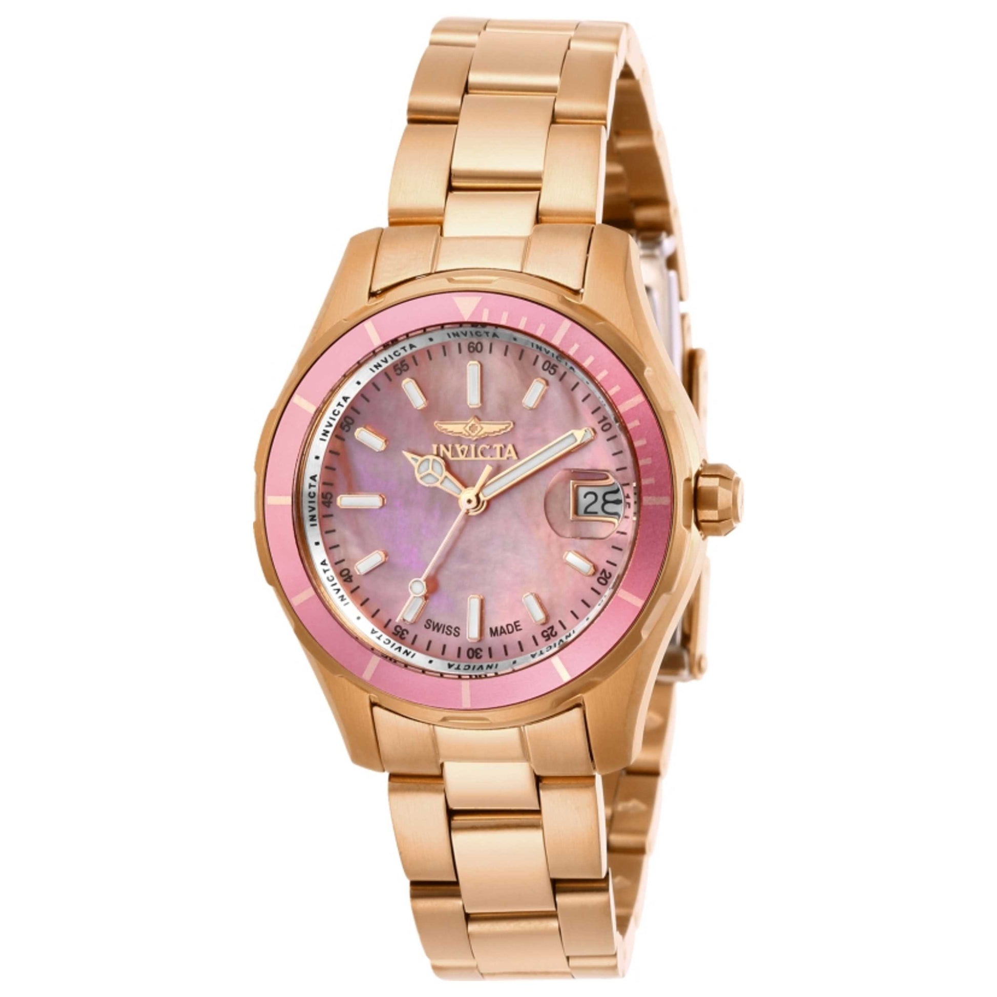 Front view of Invicta Pro Diver Women's Quartz Watch 28650