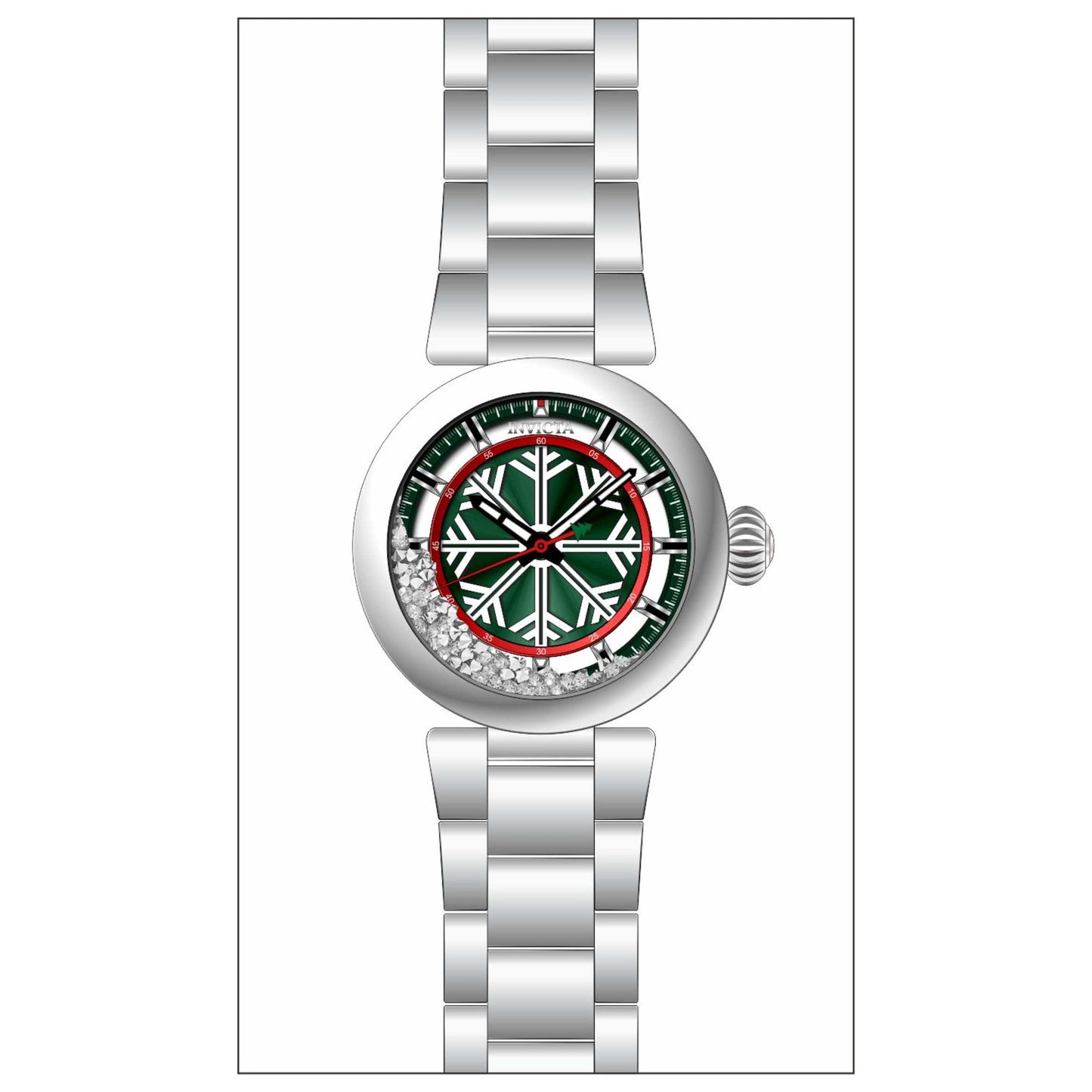 Front view of Invicta Specialty Men's Quartz Watch 28695