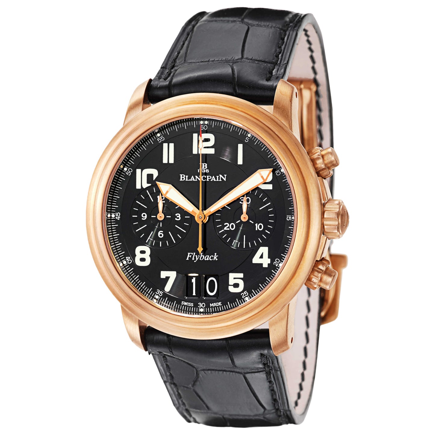 Front view of Blancpain Leman Men's Automatic Watch 2885F-3630-53B