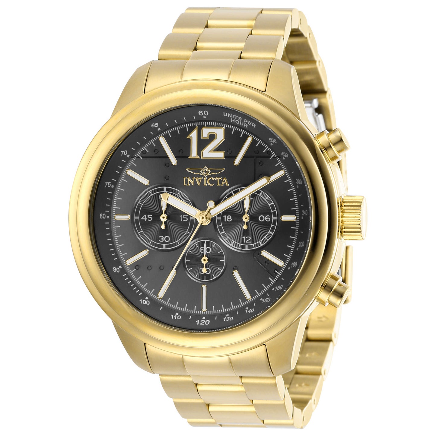 Front view of Invicta Aviator Men's Quartz Watch 28900
