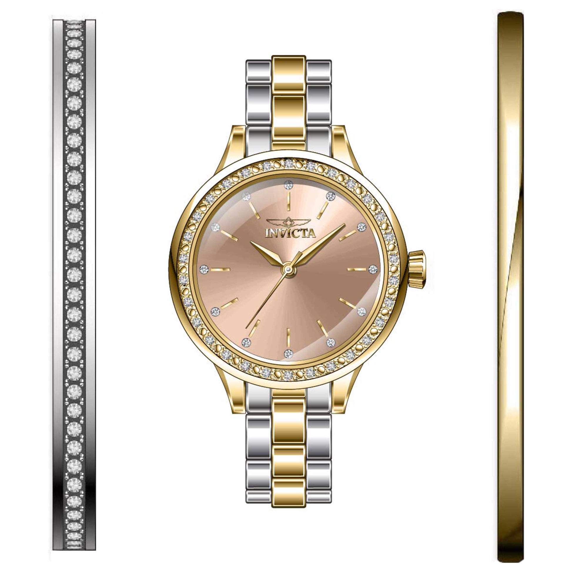 Front view of Invicta Angel Women's Quartz Watch 29318