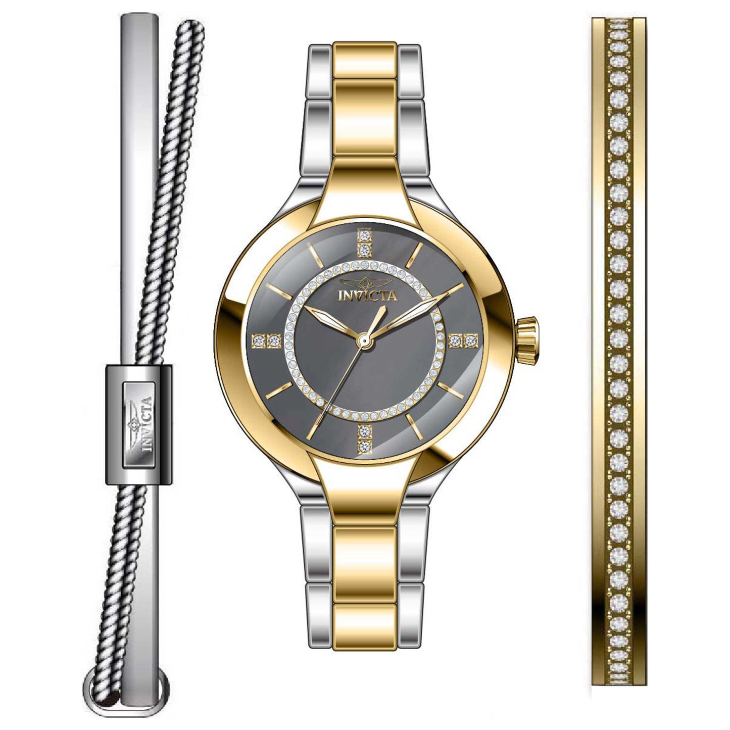 Front view of Invicta Angel Women's Quartz Watch 29327