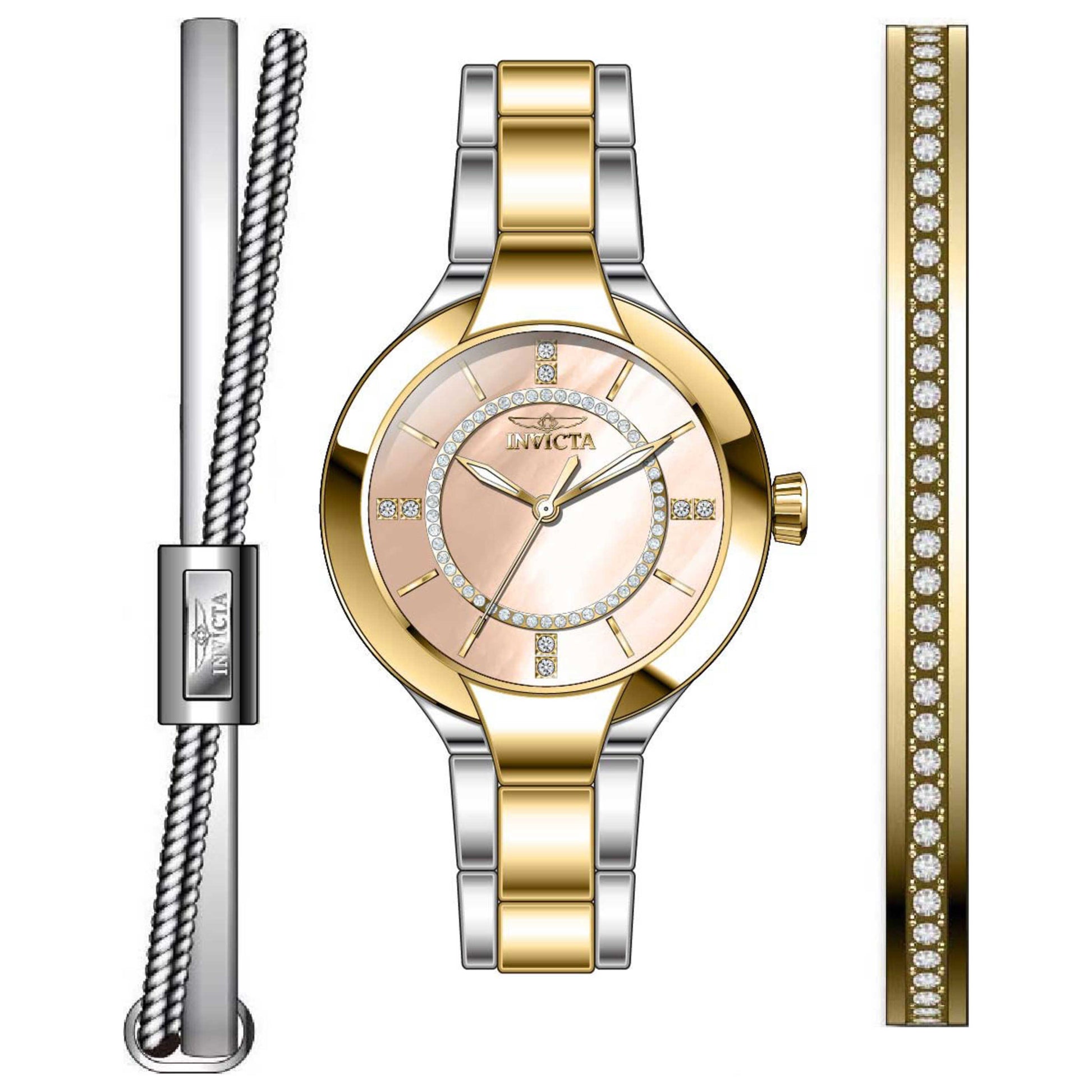 Front view of Invicta Angel Women's Quartz Watch 29328