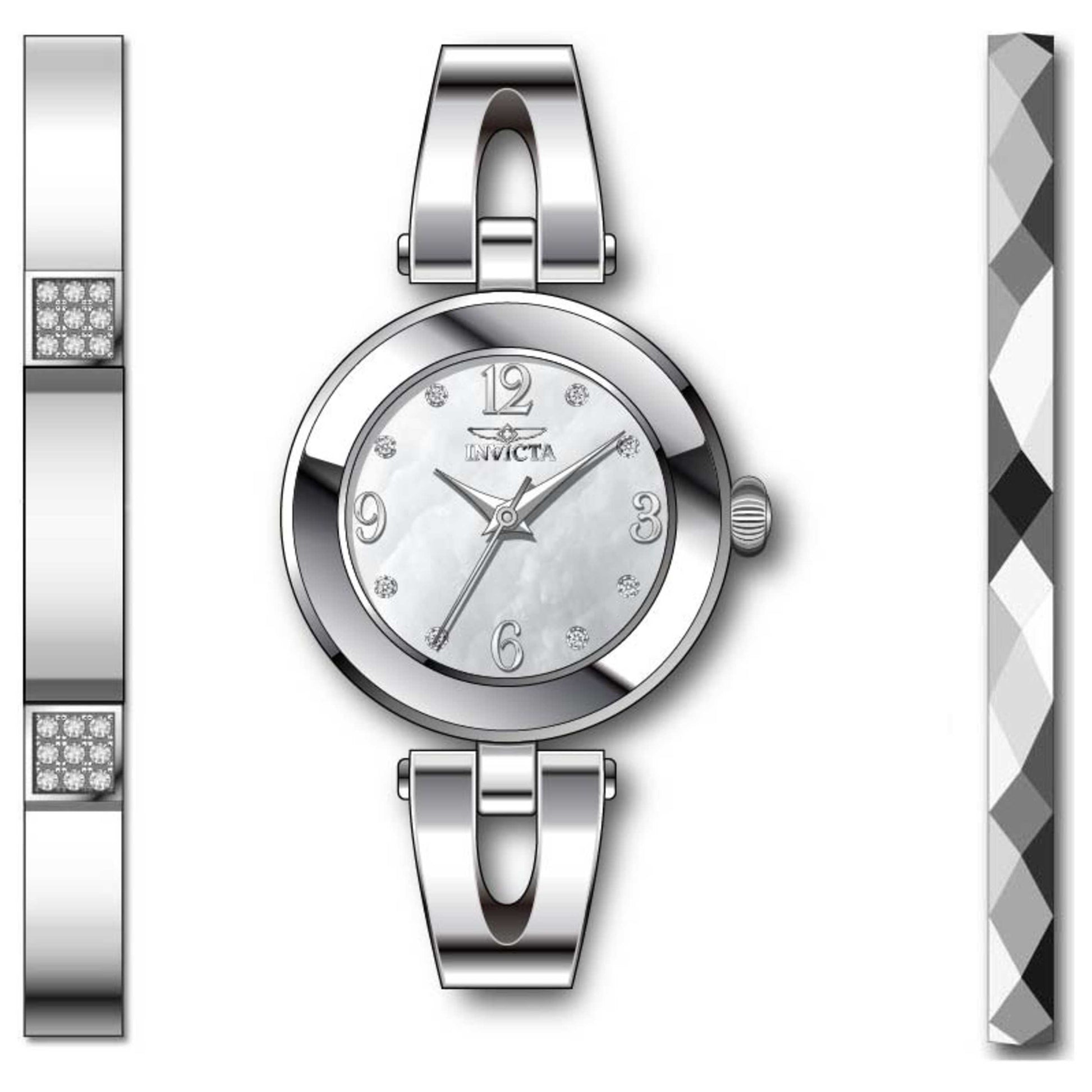 Front view of Invicta Angel Women's Quartz Watch 29330