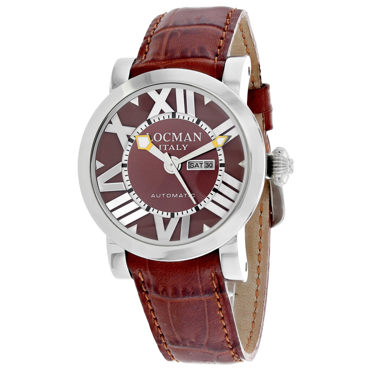 Front view of Locman Classic Women's Automatic Watch 293BR/BR