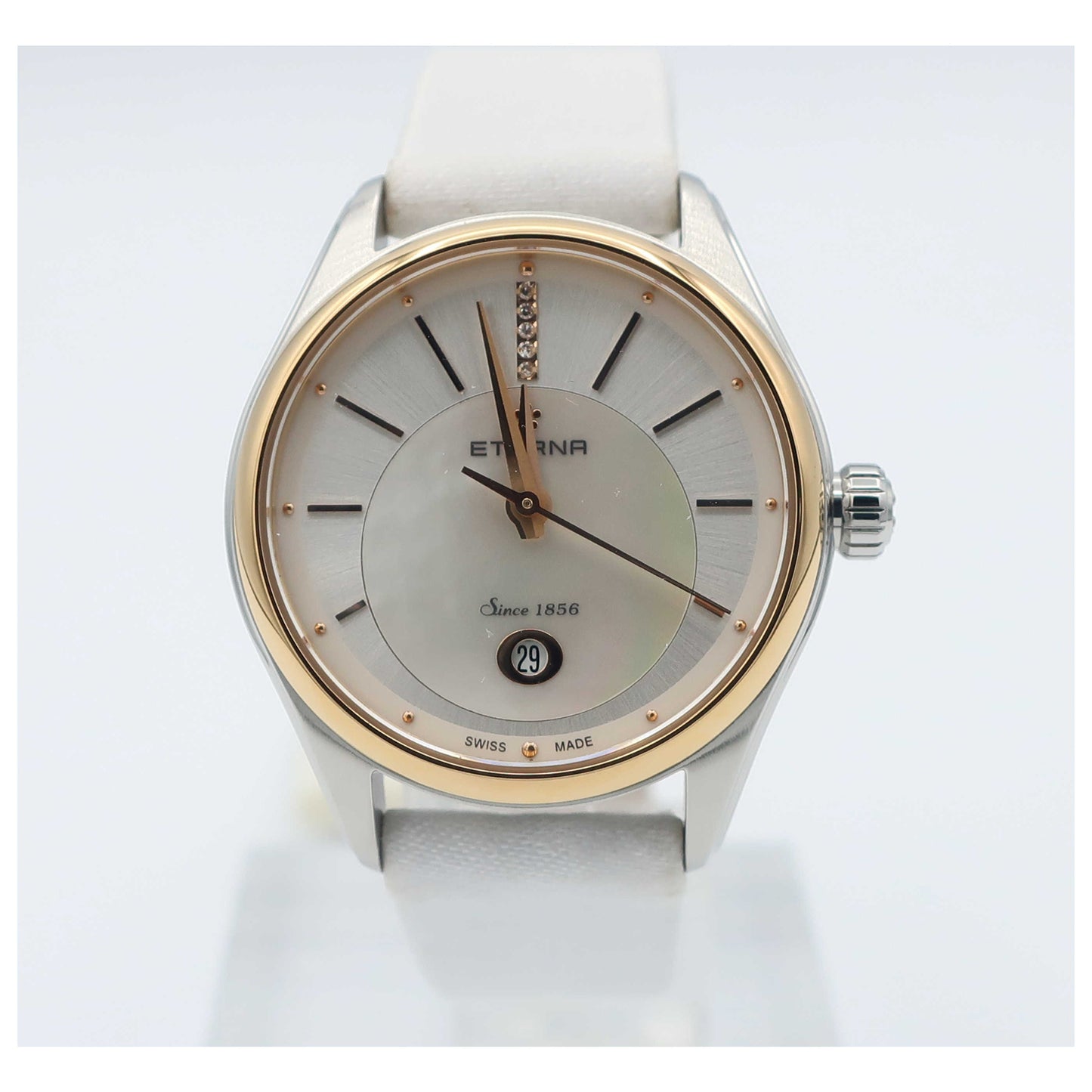 Front view of Eterna Avant-Garde Women's Automatic Watch 2940-53-61-1356-SD