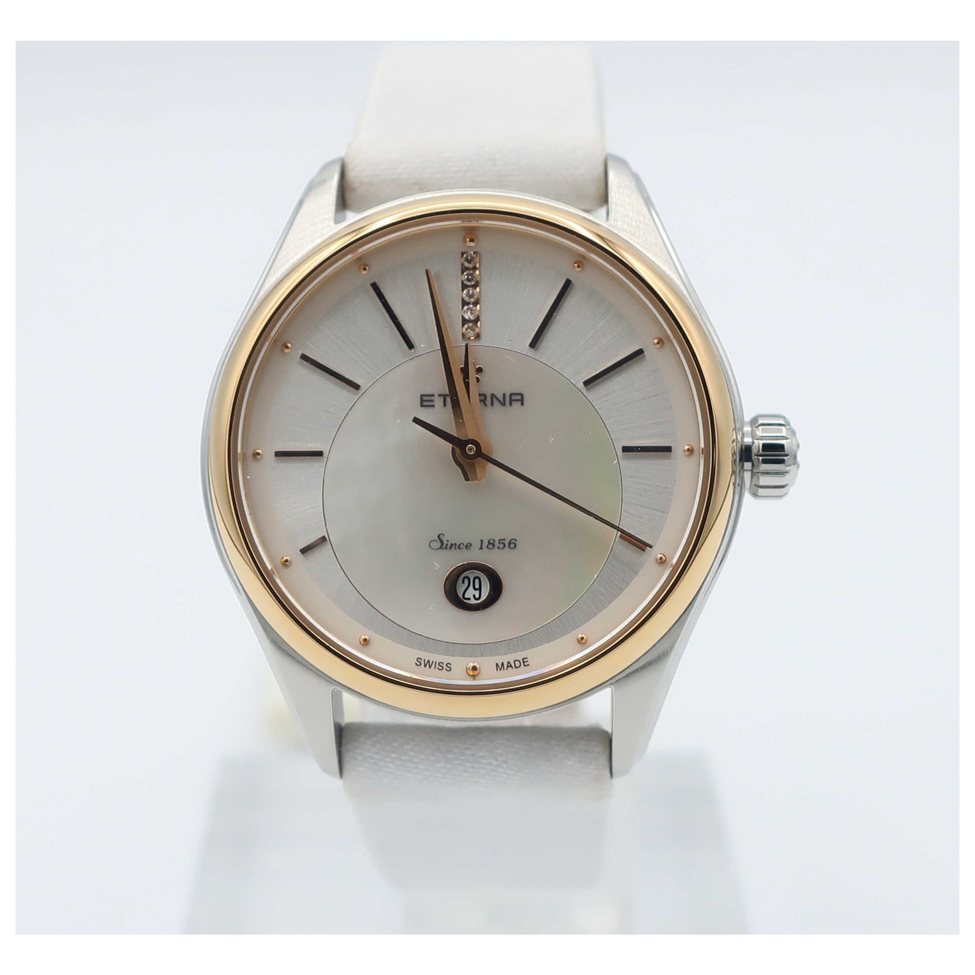 Front view of Eterna Avant-Garde Women's Automatic Watch 2940-53-61-1356-SD