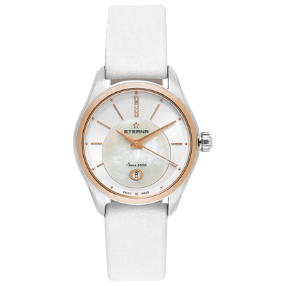 Front view of Eterna Avant-Garde Women's Automatic Watch 2940-53-61-1356