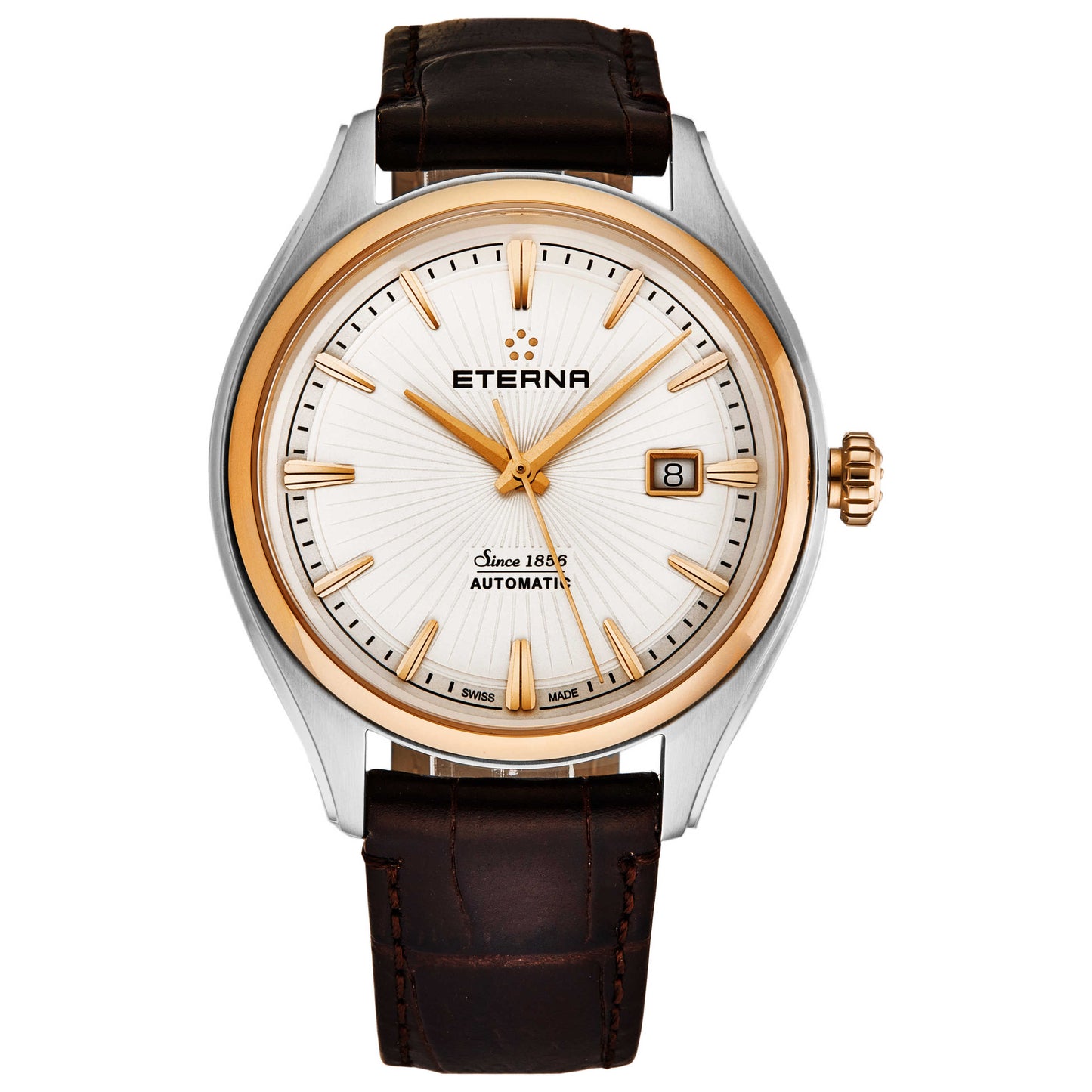 Front view of Eterna Avant Garde Men's Automatic Watch 2945.53.61.1338