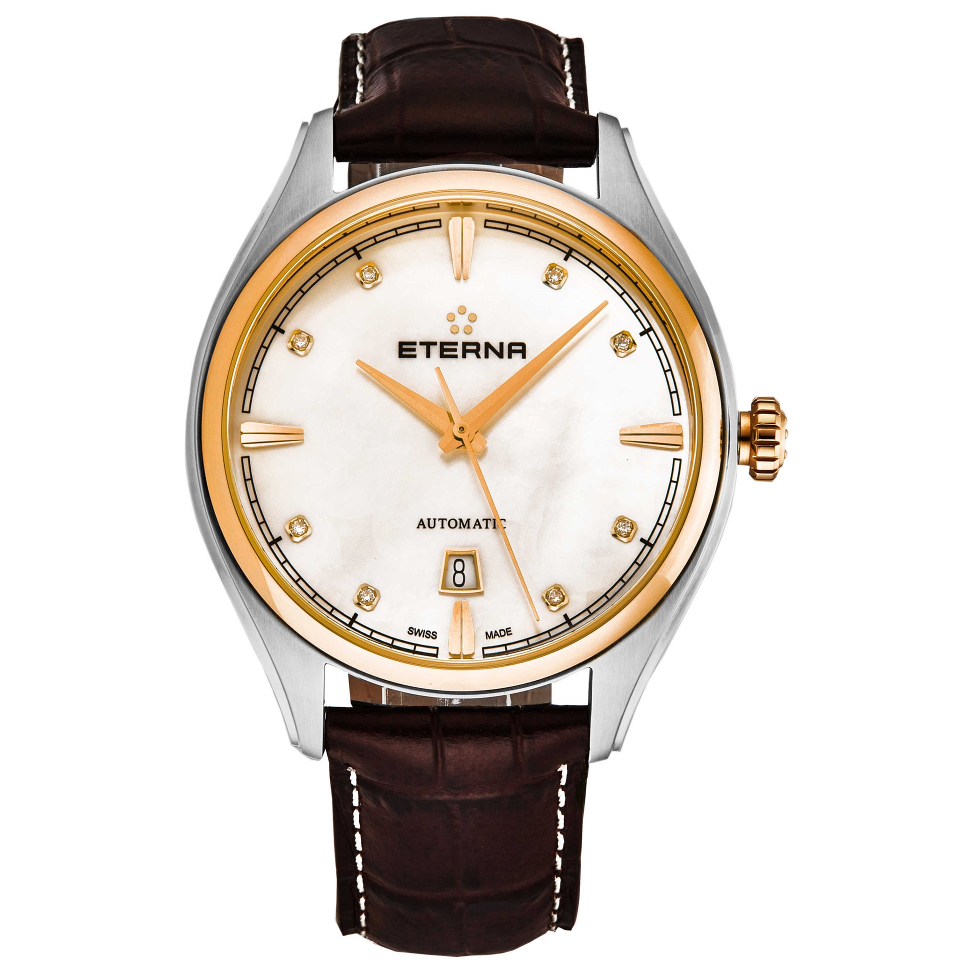 Front view of Eterna Avant Garde Men's Automatic Watch 2945.53.66.1260